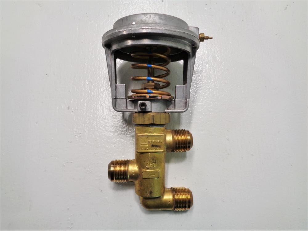 Honeywell 1" 3-Way Bronze Sequencing Water Valve #VP522A